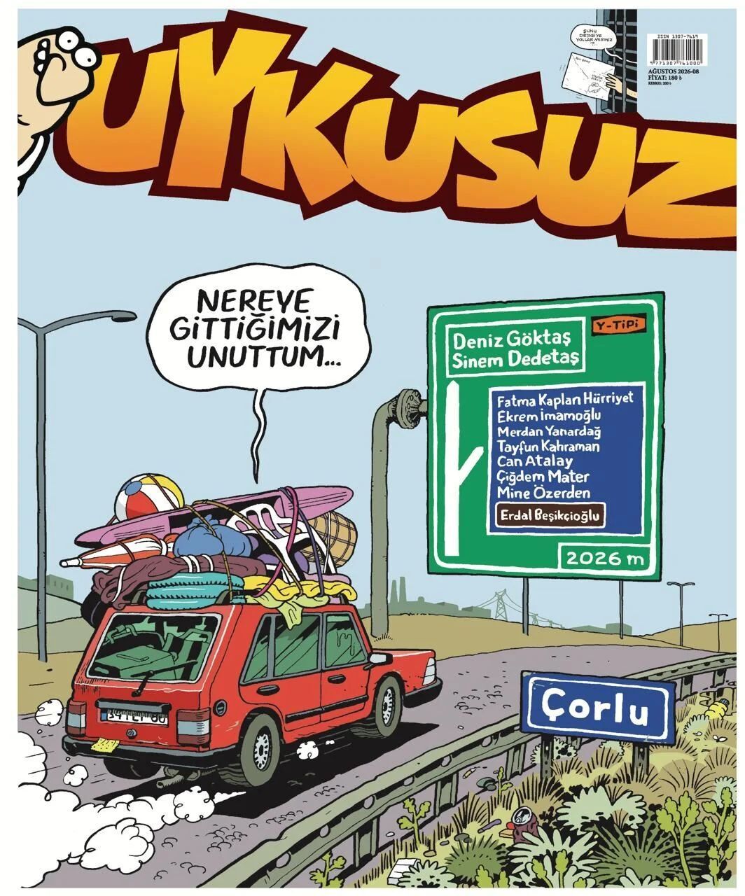 Uykusuz Dergisi Ağustos 2026 Sayısı