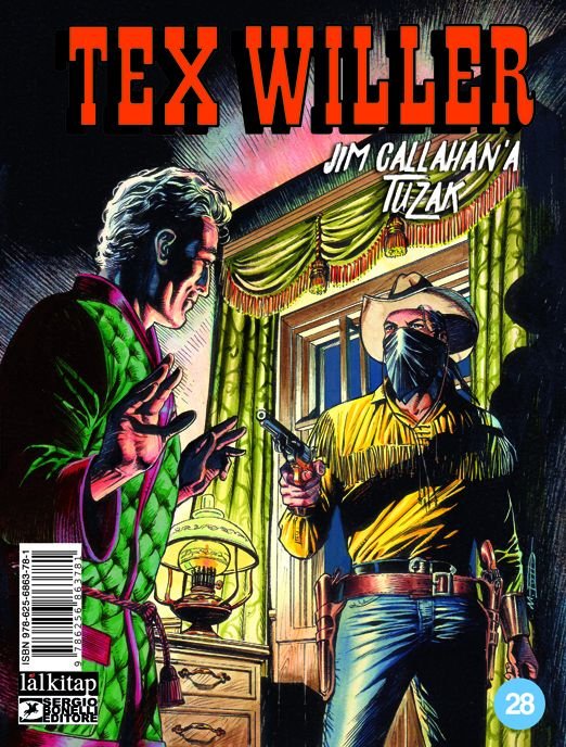 Tex Willer Sayı 28 - Jim Callahan'a Tuzak