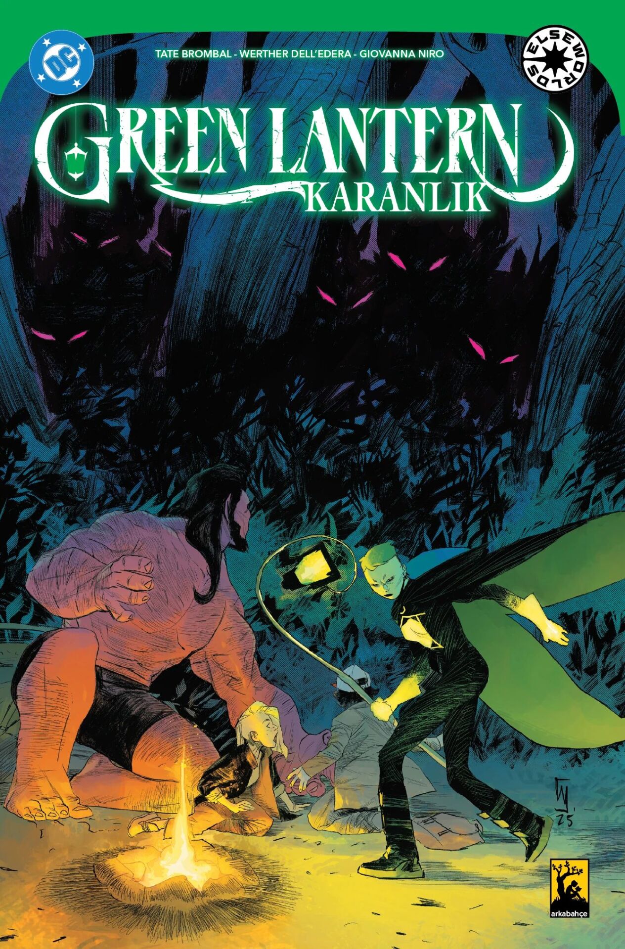 Green Lantern Karanlık (Kapak B)