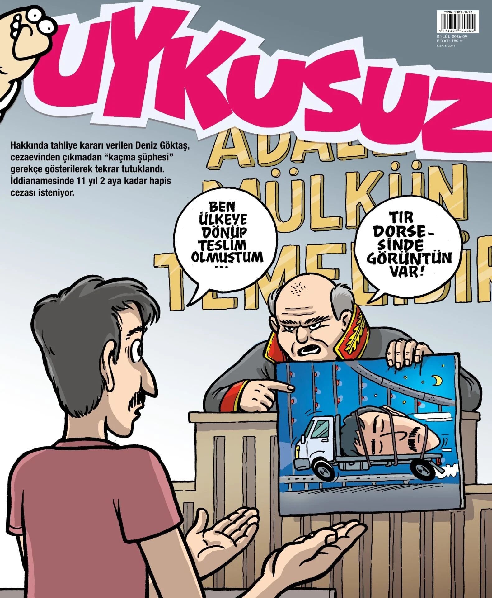 Uykusuz Dergisi Eylül 2026 Sayısı