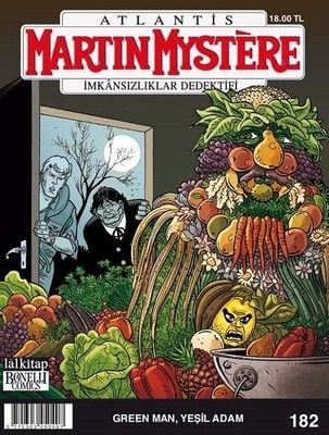 Martin Mystere Sayı 182 - Green Man, Yeşil Adam