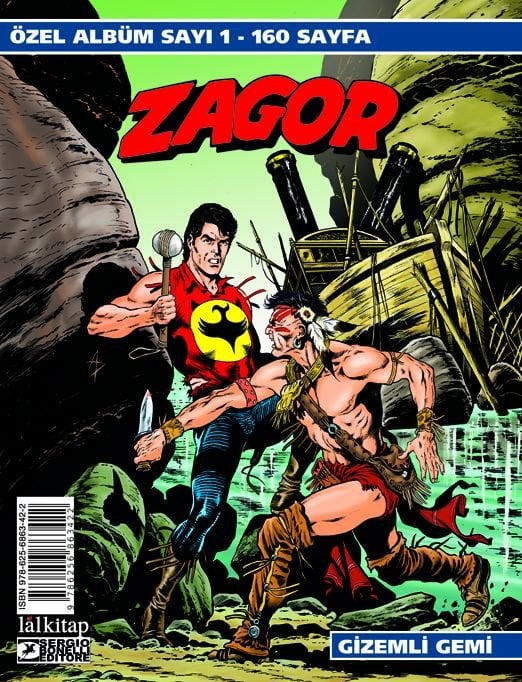 Zagor Özel Albüm Sayı 1 - Gizemli Gemi (Orj.Sayı:35)