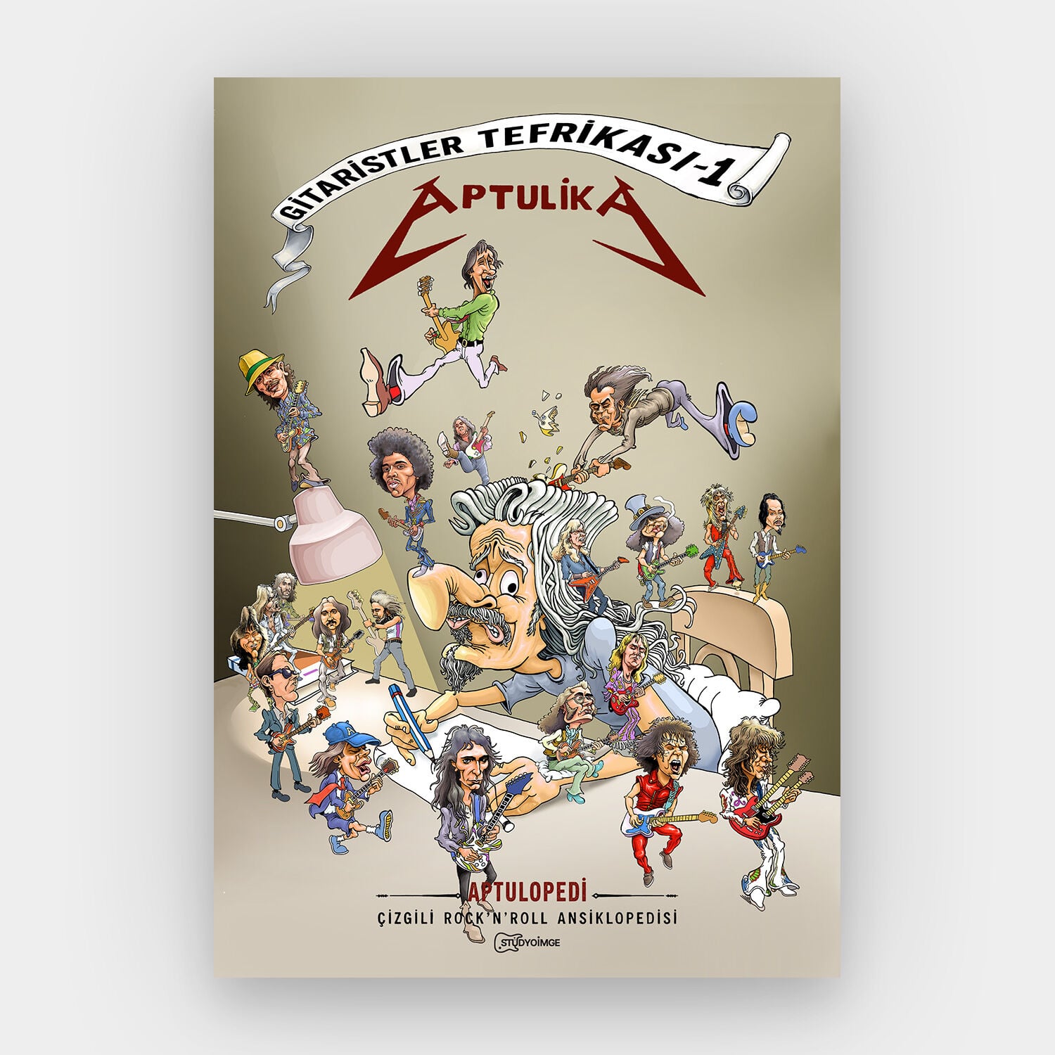 Gitaristler Tefrikası - 1   APTULOPEDİ  - Çizgili Rock ’n’ Roll Ansiklopedisi