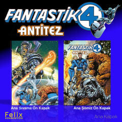 Fantastik 4 Antitez Lüks Edisyon Ana Kapak (Limitli - Sertifikasız)