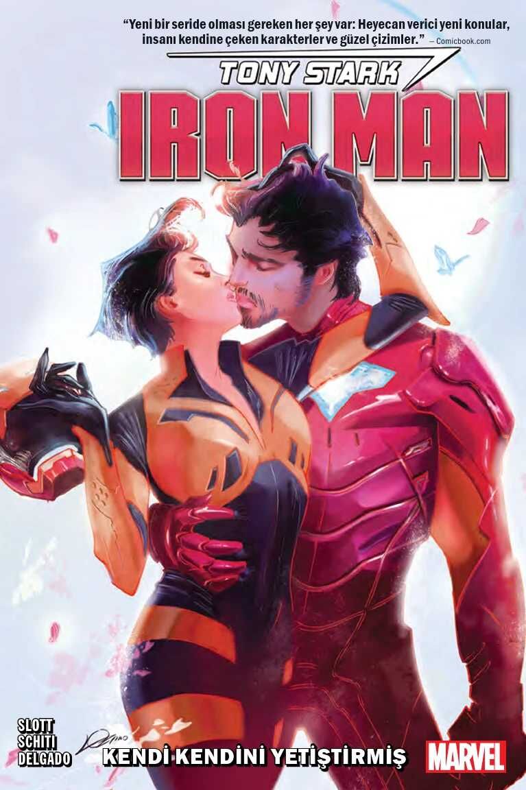 Tony Stark Iron Man Cilt 1 - Kendi Kendini Yetiştirmiş (Kapak B)