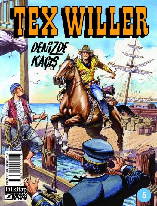 Tex Willer Sayı 5 - Denizde Kaçış
