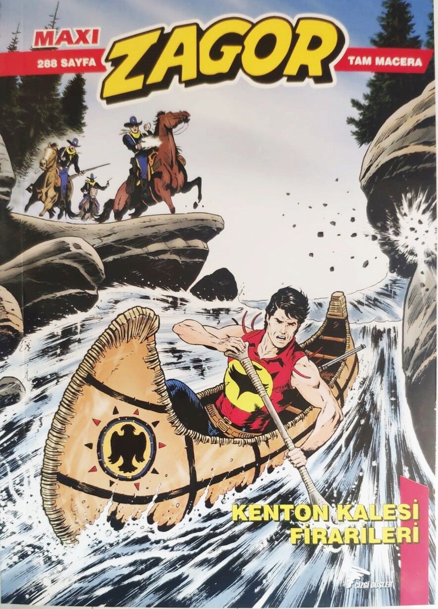 Zagor Maxi Albüm Cilt 26 - Kenton Kalesi Firarileri