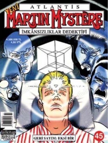 Martin Mystere Sayı 45 - Geri Sayım: Eksi Bir