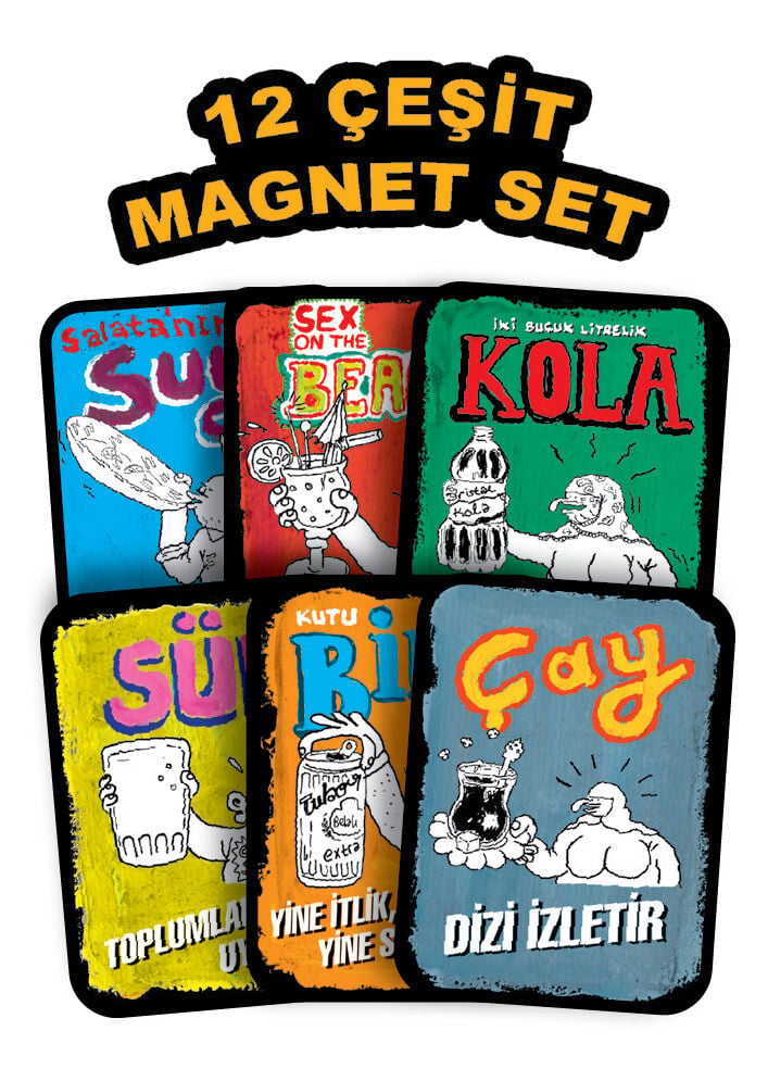Umut Sarıkaya 12’li Magnet Set