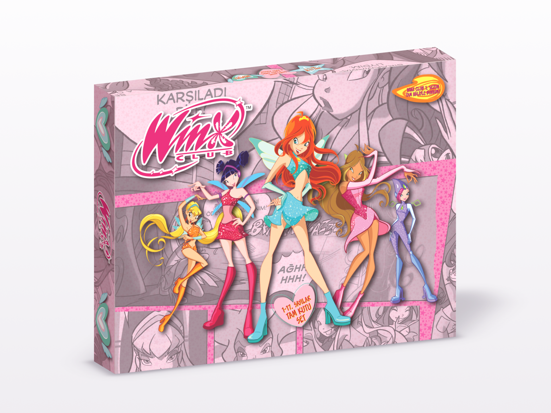 Winx Club : 1. Sezon Kutulu Set (17 sayı)