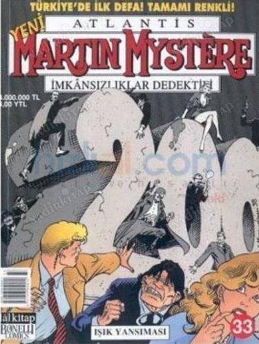 Martin Mystere Sayı 33 - Işık Yansıması