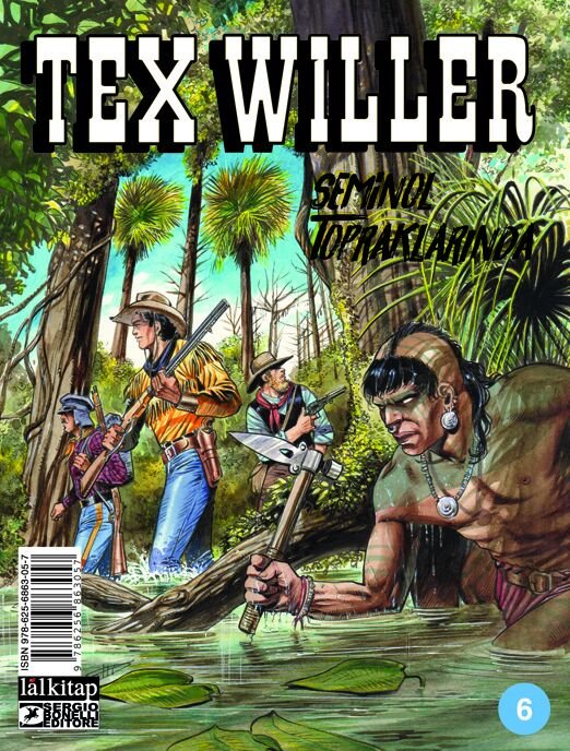 Tex Willer Sayı 6 - Seminol Topraklarında