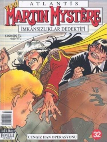 Martin Mystere Sayı 32 - Cengiz Han Operasyonu