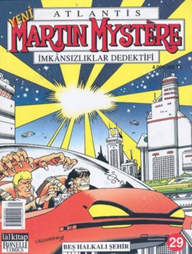 Martin Mystere Sayı 29 - Beş Halkalı Şehir