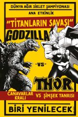 Godzilla vs Thor (Kapak A)
