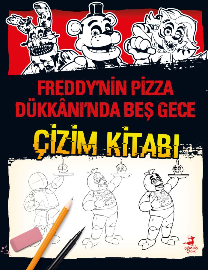 Freddy’nin Pizza Dükkânı’nda Beş Gece - Çizim Kitabı