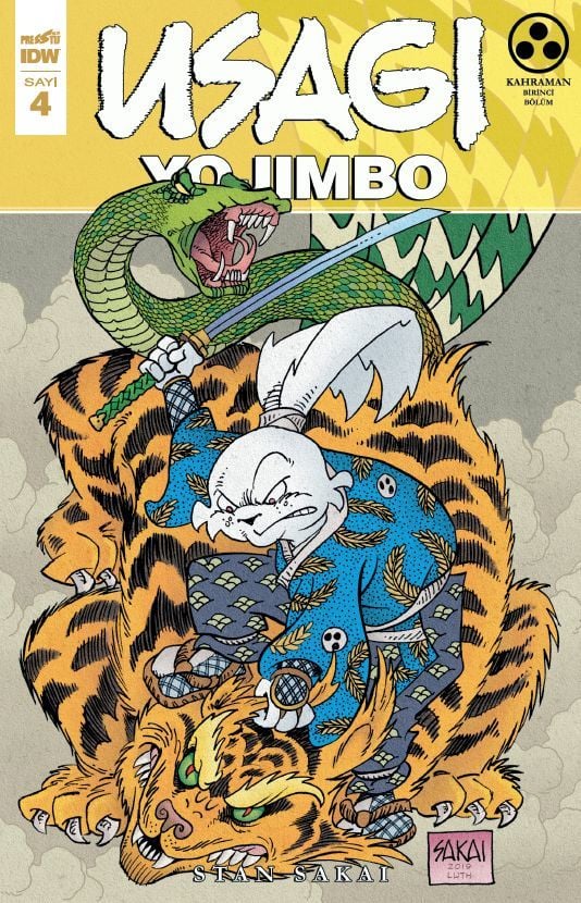 Usagi Yojimbo Sayı 4