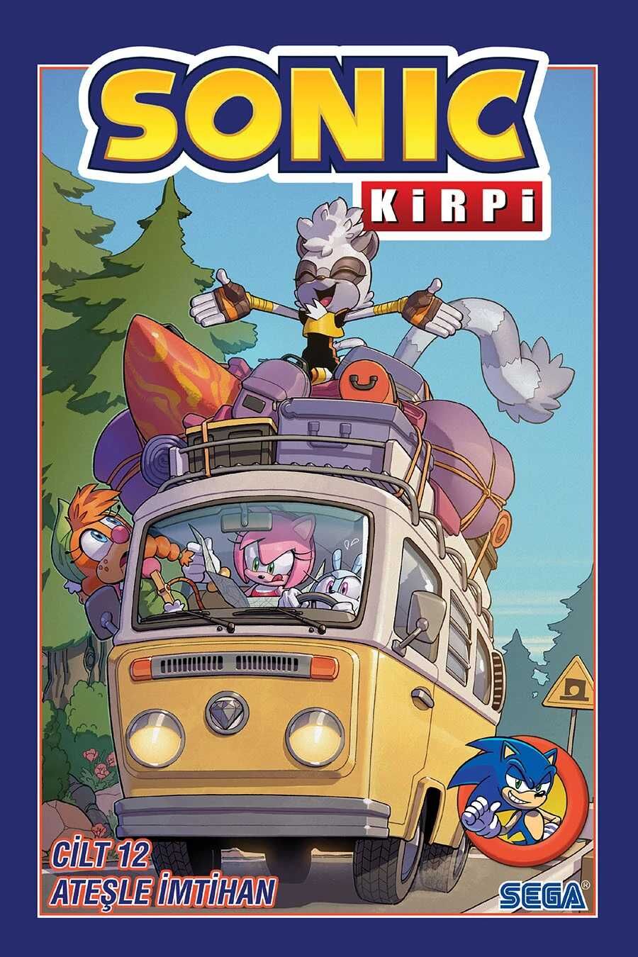 Kirpi Sonic Cilt 12 : Ateşle İmtihan