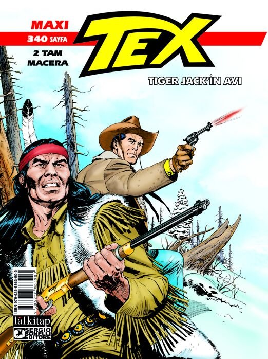 Tex Maxi Albüm Sayı 3 - Tiger Jack’ın Avı
