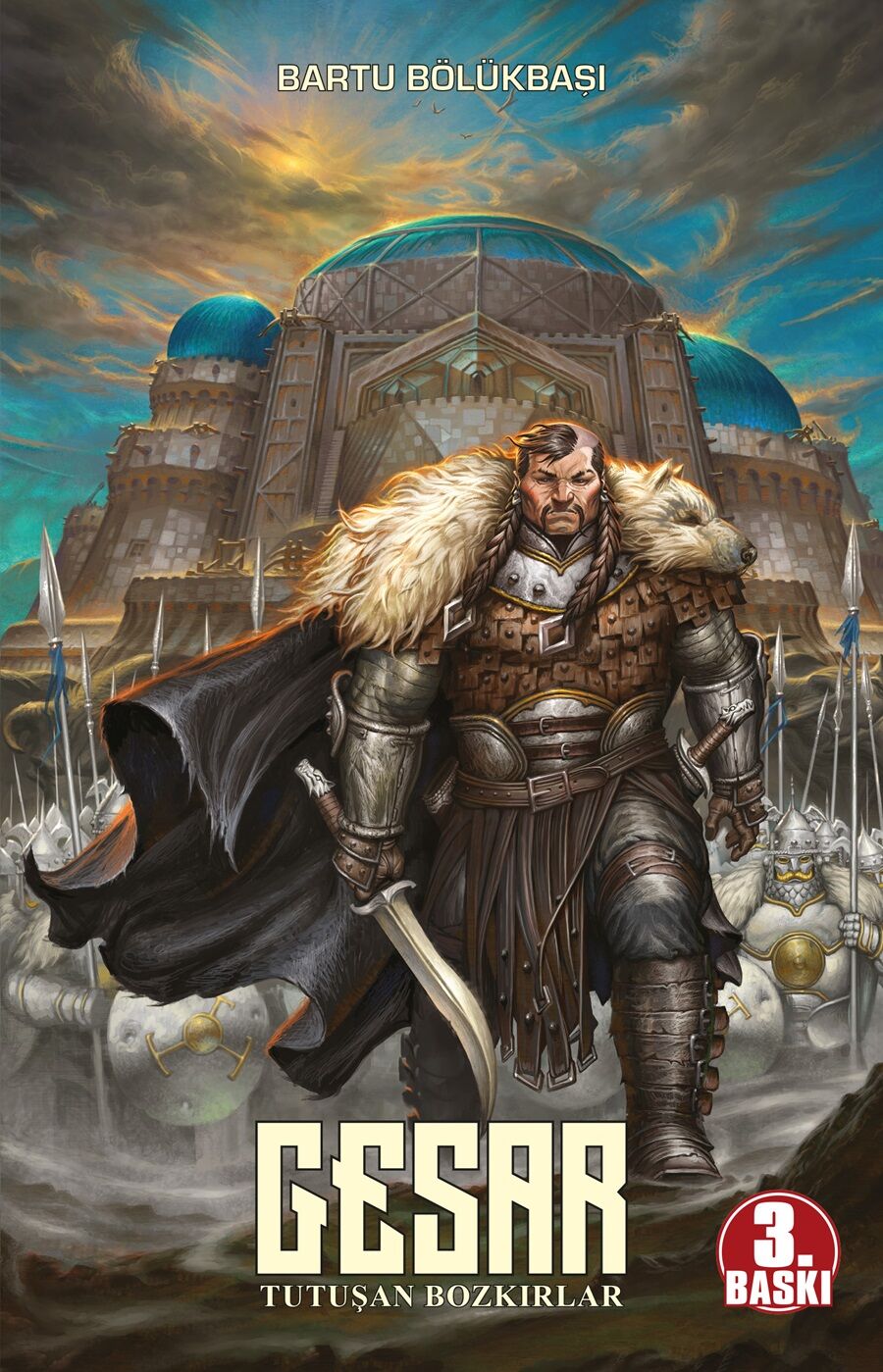 Gesar Tutuşan Bozkırlar (3.Baskı) (Roman)