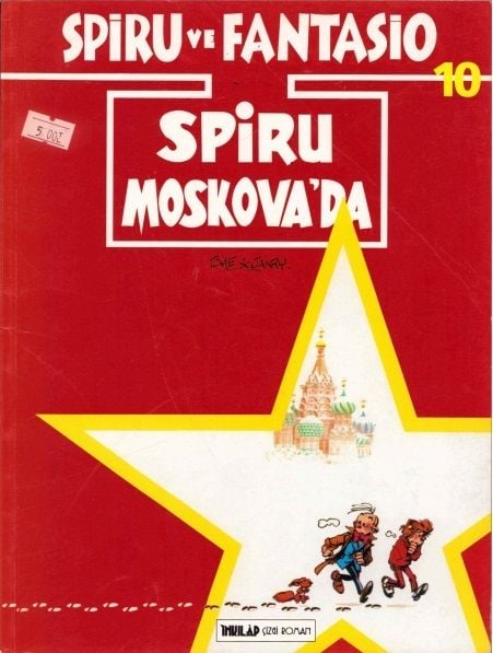 Spiru ve Fantasio 10 - Spiru Moskova'da
