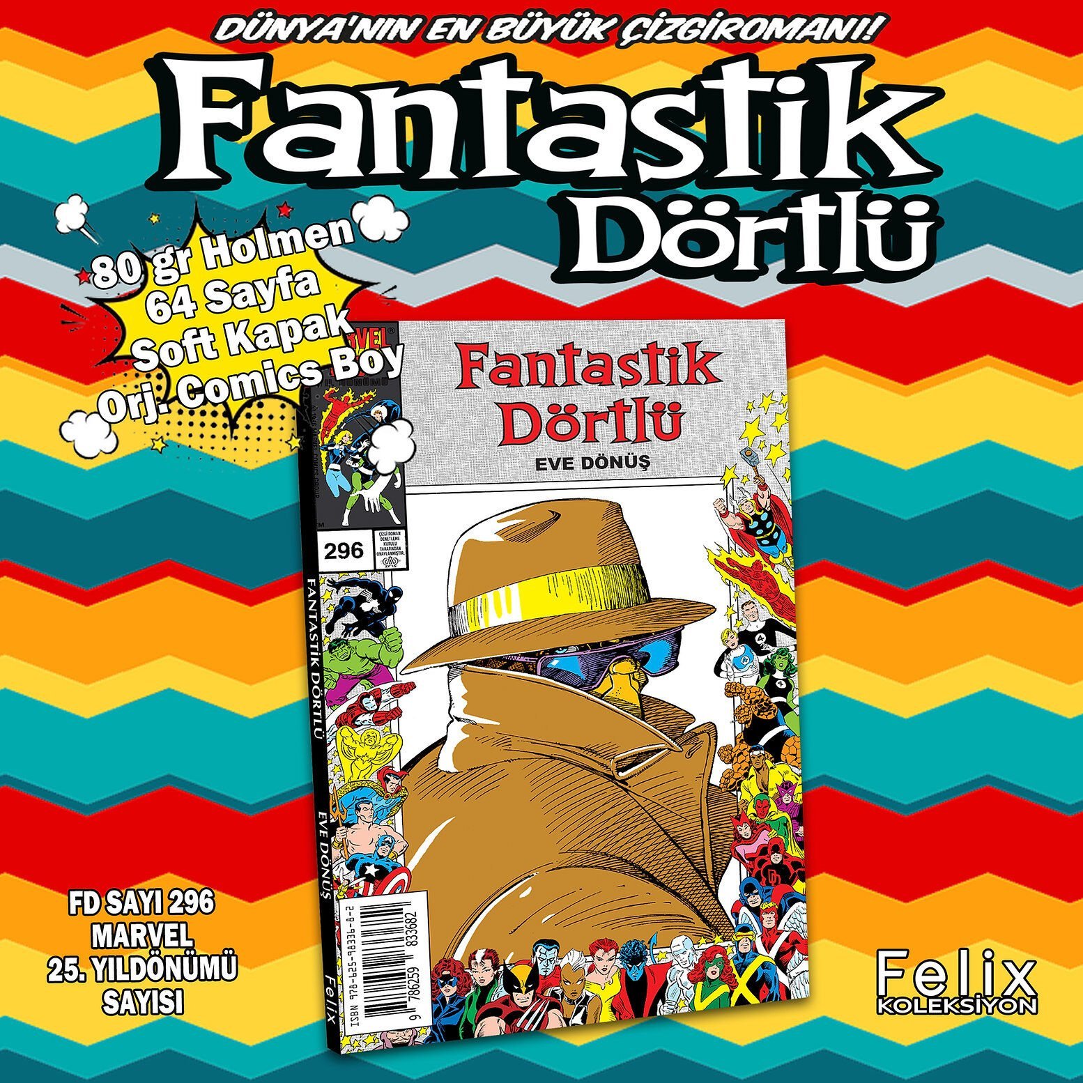 Fantastik Dörtlü (1961) - Sayı 296