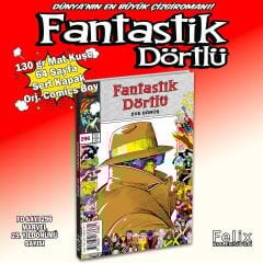 Fantastik Dörtlü (1961) - Sayı 296 Sert Kapak (Kuşe)