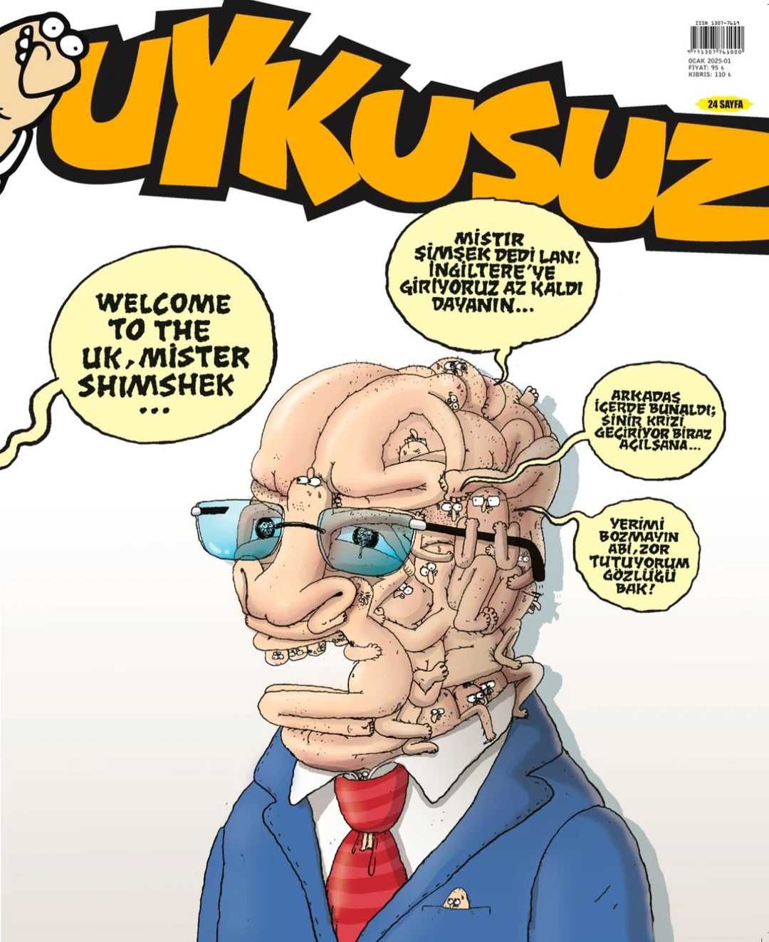 Uykusuz Dergisi Ocak 2025 sayısı