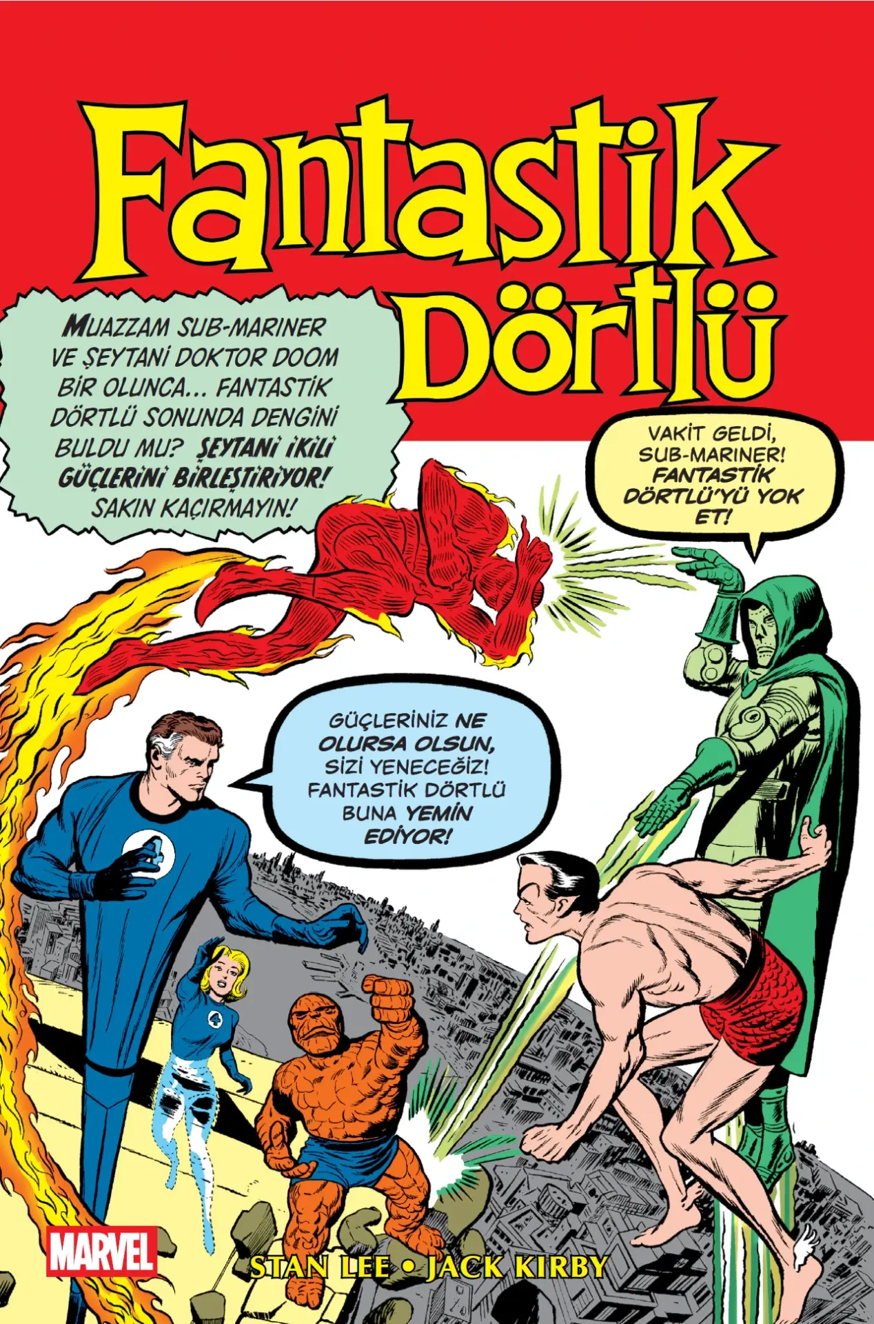 Fantastik Dörtlü Klasikleri Cilt 1 (B Kapak)