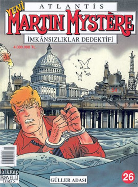 Martin Mystere Sayı 26 - Güller Adası