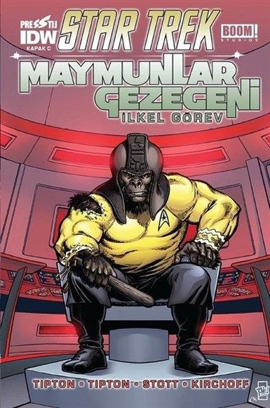 Star Trek Maymunlar Gezegeni - İlkel Görev (Kapak C)