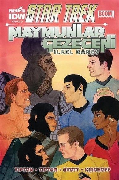 Star Trek Maymunlar Gezegeni - İlkel Görev (Kapak D)