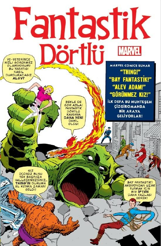 Fantastik Dörtlü Orjinal Sayı 1 (2. Baskı)