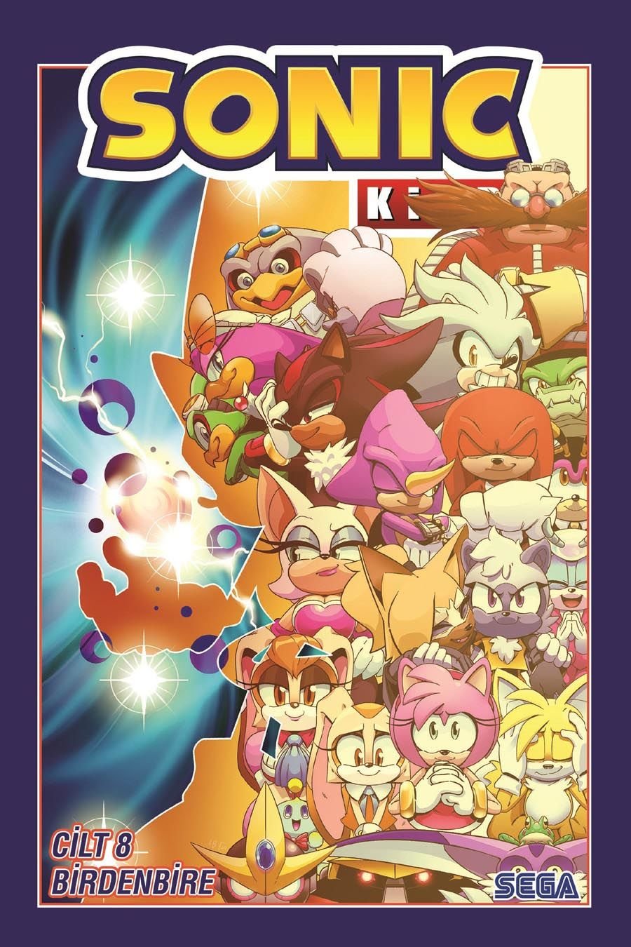 Kirpi Sonic Cilt 8 – Birdenbire (2.Baskı)