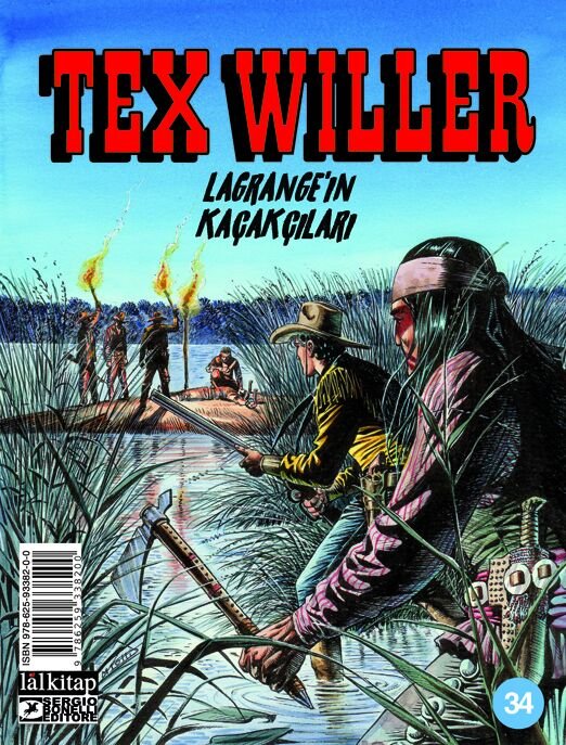 Tex Willer Sayı 34 - Lagrange’ın Kaçakçıları