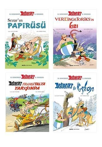 Asteriks 21 Kitap Takım