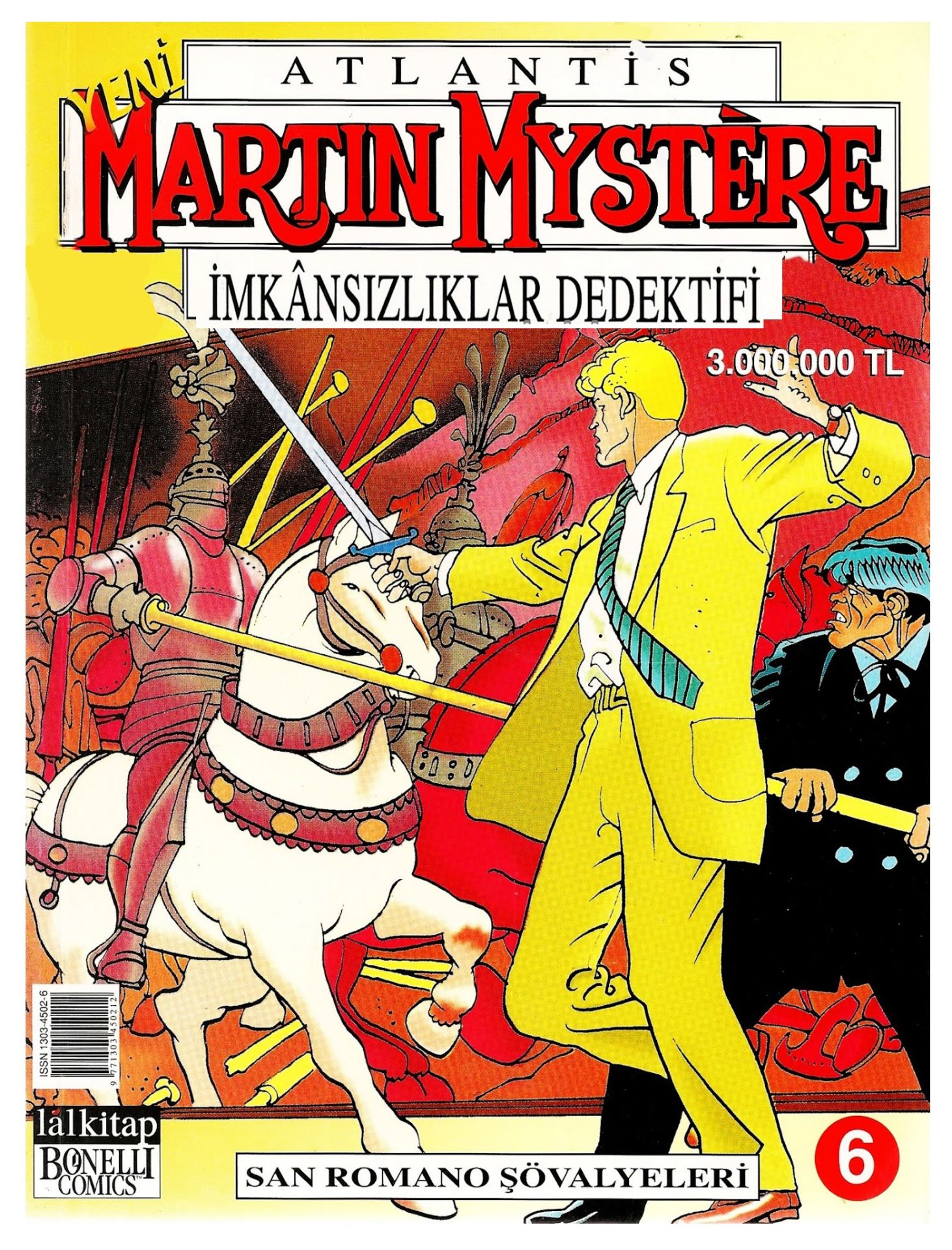 Martin Mystere Sayı 6 - San Romano Şövalyeleri