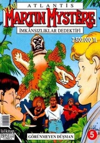 Martin Mystere Sayı 5 - Görünmeyen Düşman