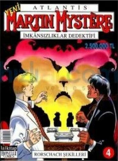 Martin Mystere Sayı 4 - Rorschach Şekilleri