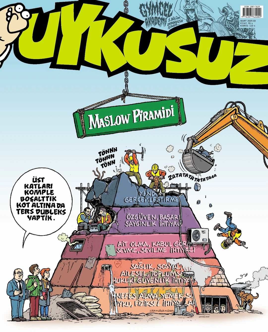 Uykusuz Dergisi Mart 2025 Sayısı
