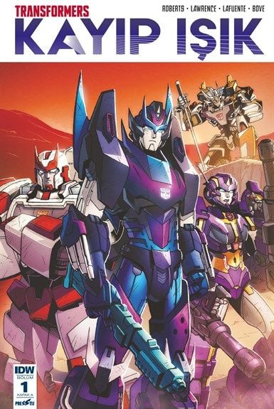 Transformers Kayıp Işık Sayı 1 - Kapak A