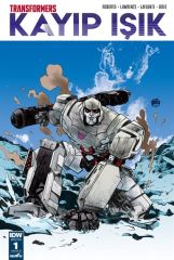 Transformers Kayıp Işık Sayı 1 - Kapak B