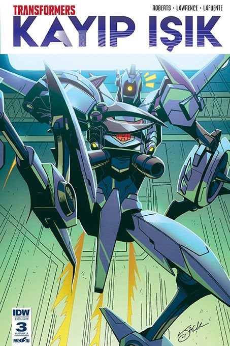 Transformers Kayıp Işık Sayı 3 - Kapak A