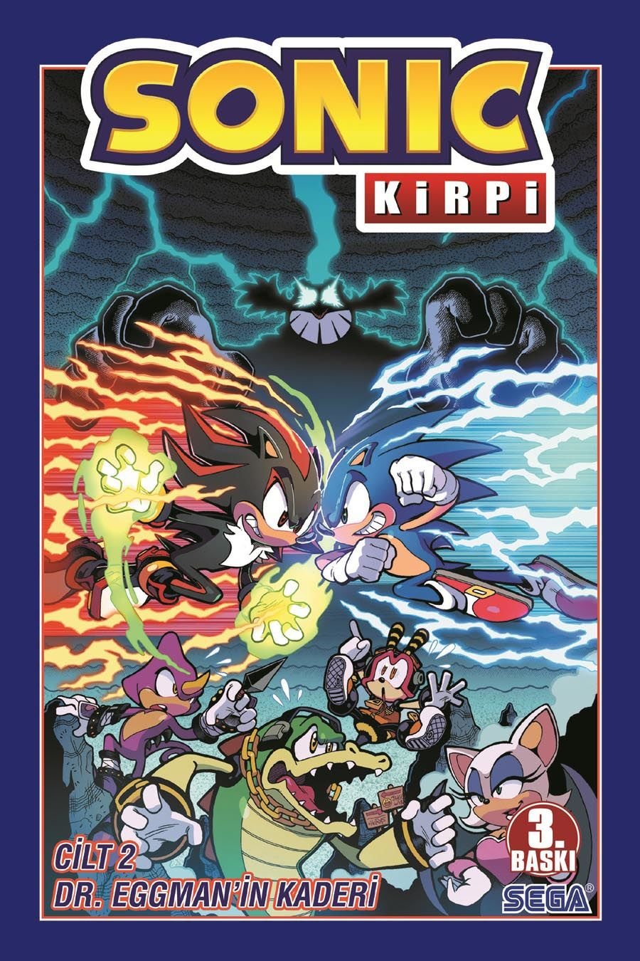 Kirpi Sonic Cilt 2 - Dr. Eggman'in Kaderi (5.Baskı)