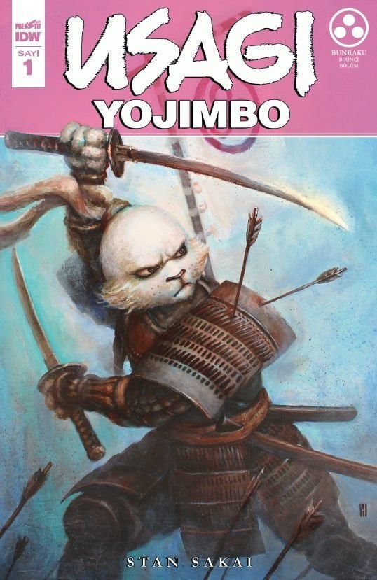 Usagi Yojimbo Sayı 1 - Kapak B