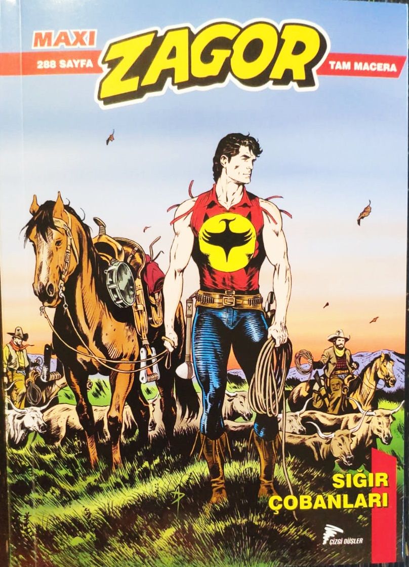 Zagor Maxi Albüm Cilt 24 - Sığır Çobanları