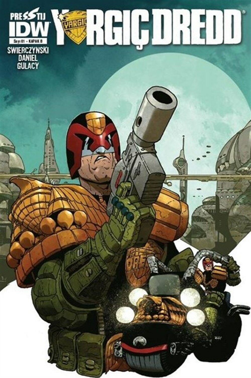 Yargıç Dredd Sayı 1 - Kapak B