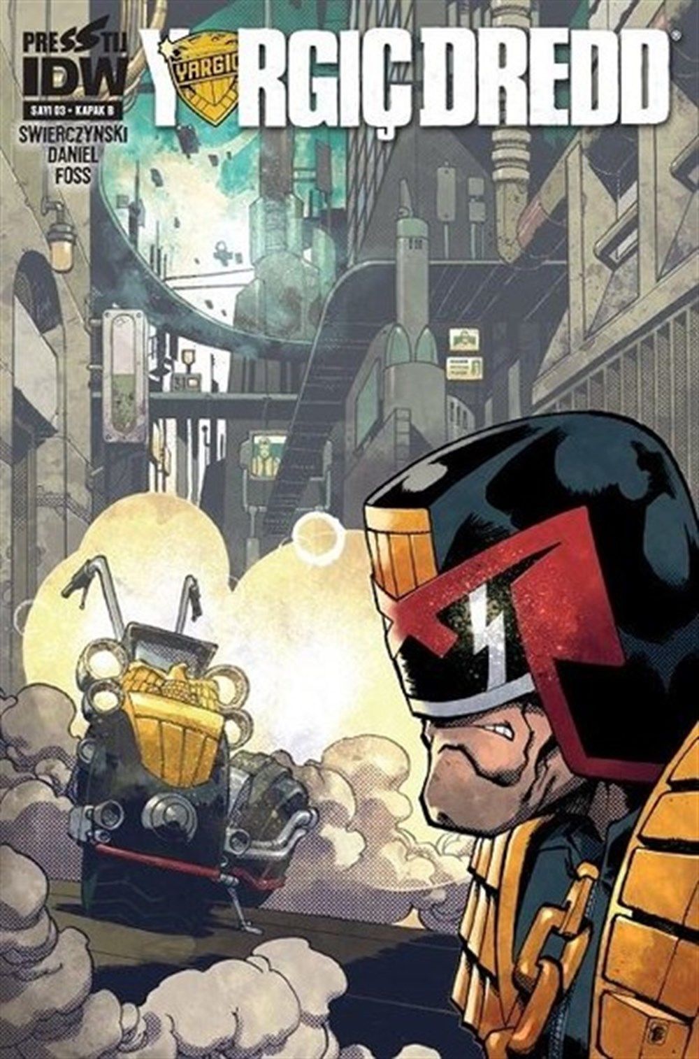 Yargıç Dredd Sayı 3 - Kapak B