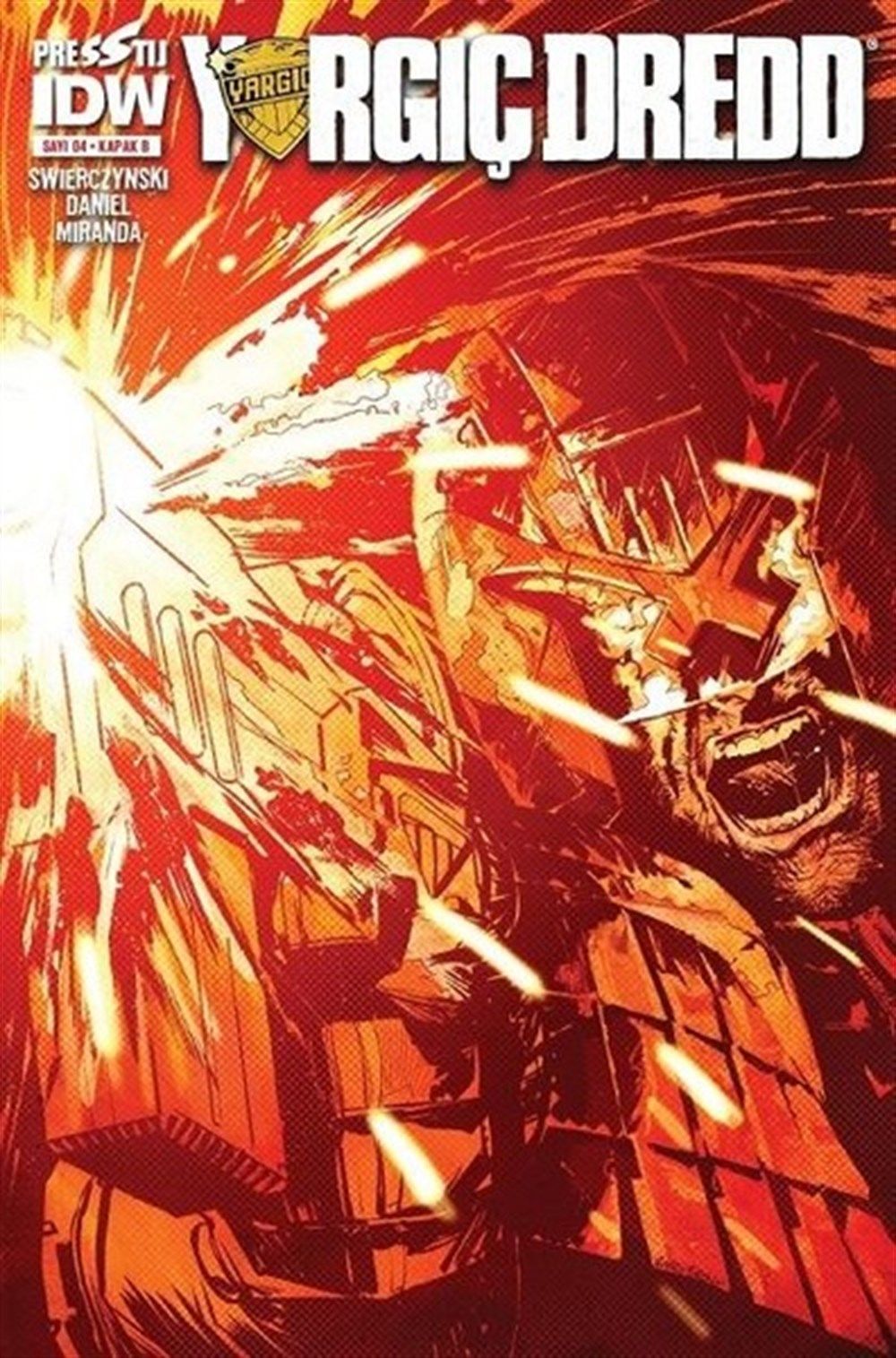 Yargıç Dredd Sayı 4 - Kapak B