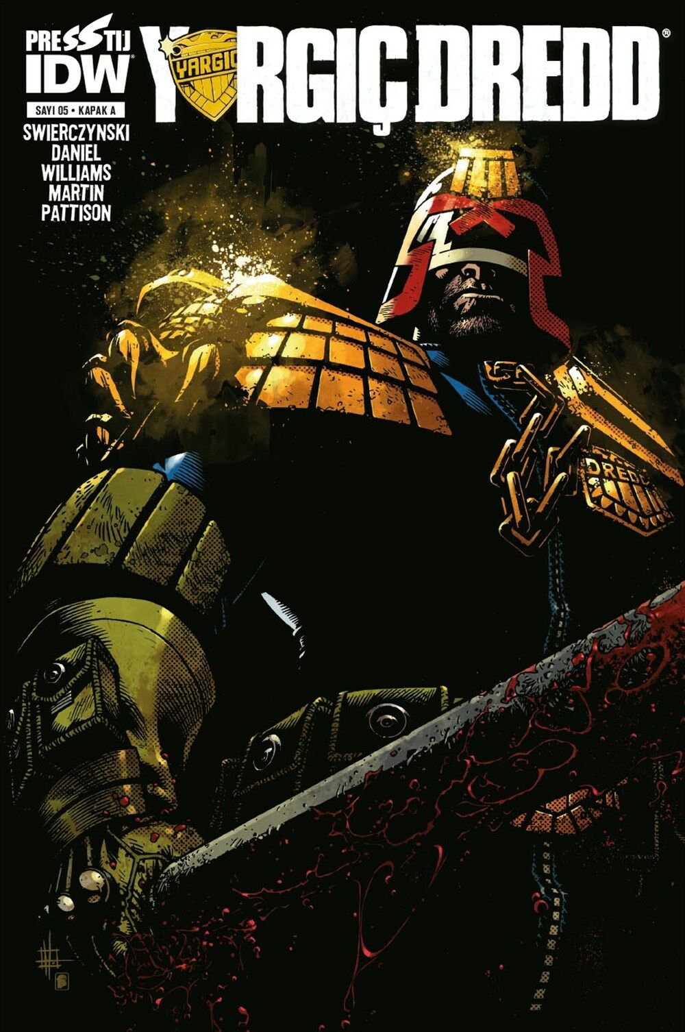 Yargıç Dredd Sayı 5 - Kapak A
